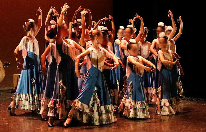 danza española niñas línea lúdica escuela internacional de danza international dance school alicante