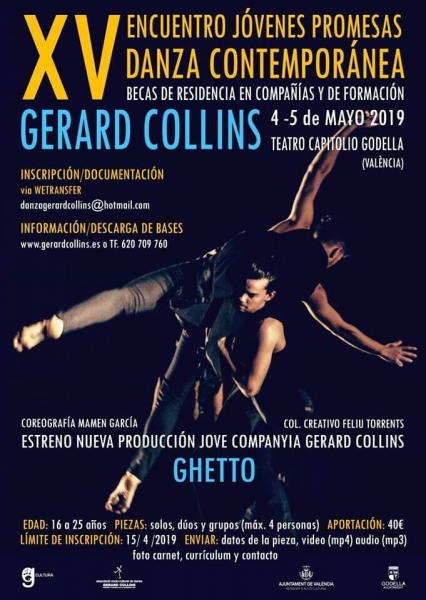 encuentro jovenes promesas gerard collins danza contemporanea escuela de danza internacional alicante 2019